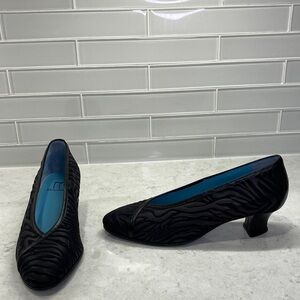 Thierry Rabotin “Rio” Leather Textured Heels - made in Italy